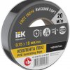 Изолента IEK Mixtape7 19мм х 20м черный (10/200)