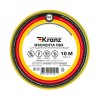 Изолента Kranz 15мм х 10м желто-зеленый (10)