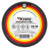 Изолента Kranz 15мм х 20м черный (10/200)