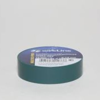 Изолента Safeline 15мм х 20м зеленый (10/200)