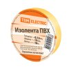 Изолента TDM 15мм х 10м желтый (10/350)