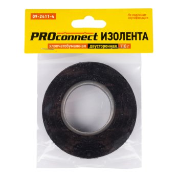 Изолента  ХБ Proconnect 18мм х 16.4м 110гр (80)