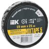 Изолента ХБ 19мм х 21м IEK Mixtape5 (80)