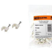 Скоба TDM круглая D12мм 50шт (50)