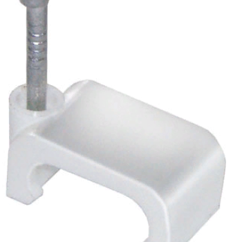 Скоба плоская 5мм 20шт IEK (50)