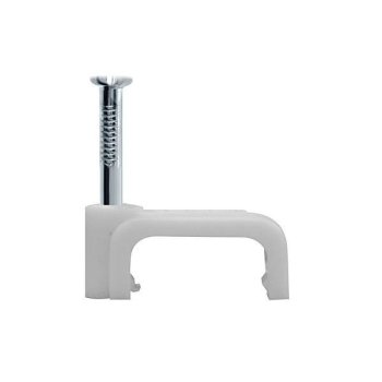 Скоба IEK плоская 10мм 100шт (50)