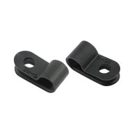 Скоба под винт 5мм черный 50шт Rexant (10)