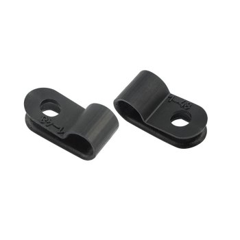 Скоба под винт 5мм черный 50шт Rexant (10)