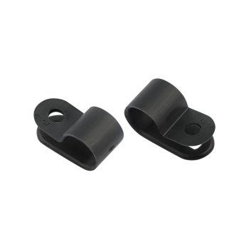 Скоба под винт  9мм черный 50шт Rexant (10)