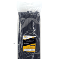 Хомут нейлоновый 4.8x400 черный 100шт Omnyx (85)