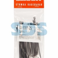 Хомут 2.5x100 черный 25шт Rexant (10)
