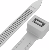 Хомут 3.6x150 белый тройной замок 100шт Rexant (10)