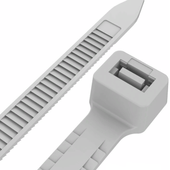 Хомут 4.8x200 белый тройной замок 100шт Rexant (10)