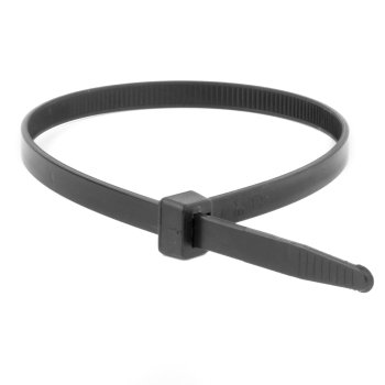 Хомут 7.6x300 черный DKC P6.6