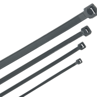 Хомут 3.6x200 черный 100шт морозостойкий IEK (20)