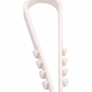 Дюбель-хомут  5-10 белый 100шт Proconnect (1/10/80)