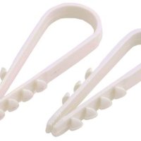 Дюбель-хомут  5-10 белый 100шт Rexant (10/80)