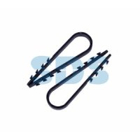 Дюбель-хомут 11-18 черный 100шт Proconnect (60)