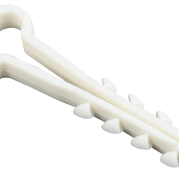 Дюбель-хомут плоский 5-8 белый 100шт IEK (10)