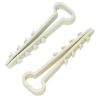 Дюбель-хомут плоский 5-10 белый 100шт Proconnect (80)