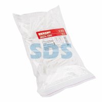 Дюбель-хомут плоский 5-10 белый 100шт Rexant (80)