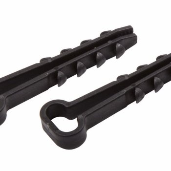 Дюбель-хомут плоский 5-10 черный 100шт Proconnect (80)