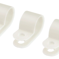 Клипса для кабеля 12мм белый 100шт TDM СКН (10)