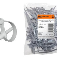 Хомут дюбельный 7x150 серый 50шт TDM ХД (5)