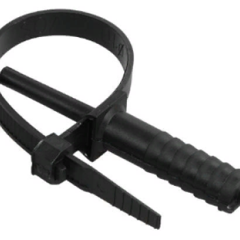 Хомут дюбельный 7x150 черный 50шт IEK ХД (5)