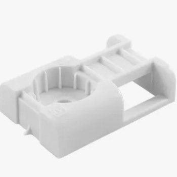 Площадка под хомут 20х30 прямой монтаж белый 100шт UPlast (1500)