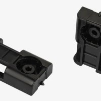 Площадка под хомут 20х30 прямой монтаж черный 100шт UPlast (1500)