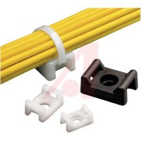 Площадка под хомут 22x16 черный 100шт Rexant (10)