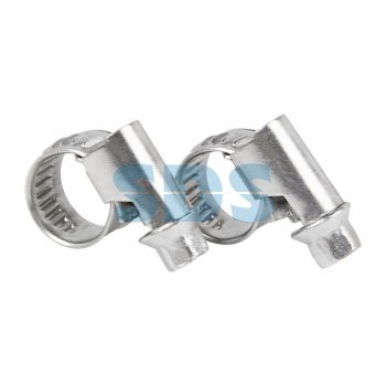 Хомут червячный  8-12мм стальной Rexant (50)