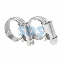 Хомут червячный 10-16мм стальной 50шт Rexant (50)