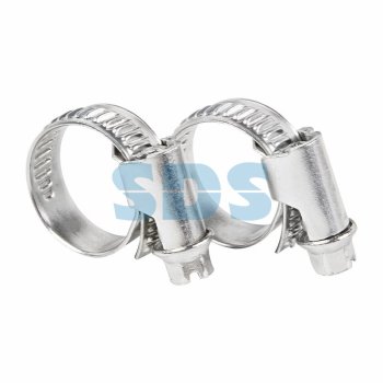 Хомут червячный 10-16мм стальной 50шт Rexant (50)