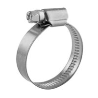 Хомут червячный 16-27мм нержавеющая сталь Rexant (50/500)