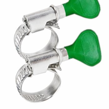 Хомут червячный 20-32мм сталь ключ 50шт Rexant (50)