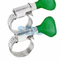 Хомут червячный 32-50мм сталь ключ 50шт Rexant (50)