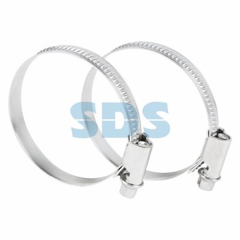 Хомут червячный 50-70мм сталь Rexant (25)