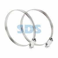 Хомут червячный 60-80мм стальной Rexant (25)