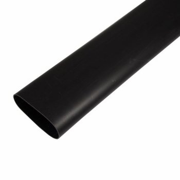Трубка термоусадочная клеевая СТТК 75/22 черный Rexant (2/20)