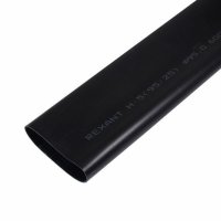 Трубка термоусадочная клеевая СТТК 95/29 черный Rexant (2/20)