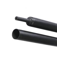 Трубка термоусадочная клеевая ТТКнг 6,4/2,0 черная Эра (10)