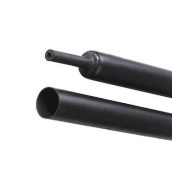 Трубка термоусадочная клеевая ТТКнг 6,4/2,0 черная Эра (10)