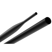 Трубка термоусадочная клеевая ТТКнг 18/6 черная Эра (5)