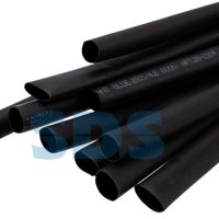 Трубка термоусадочная двухстенная клеевая ТУТнг 9.5/4.75 черный 1м Rexant (10)