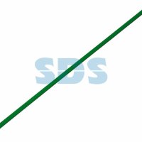 Трубка термоусадочная ТУТнг 1/0.5мм зеленый 1м Rexant (50)