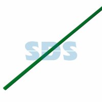 Трубка термоусадочная ТУТнг 2.5/1.25мм зеленый 1м Rexant (50)