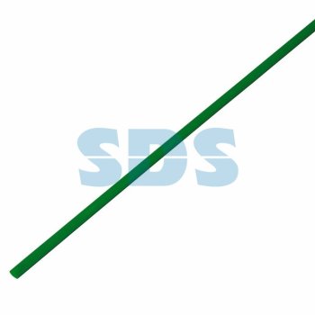 Трубка термоусадочная ТУТнг 2.5/1.25мм зеленый 1м Rexant (50)