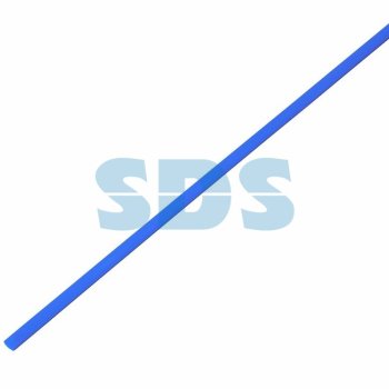 Трубка термоусадочная ТУТнг 2.5/1.25мм синий 1м Rexant (50)